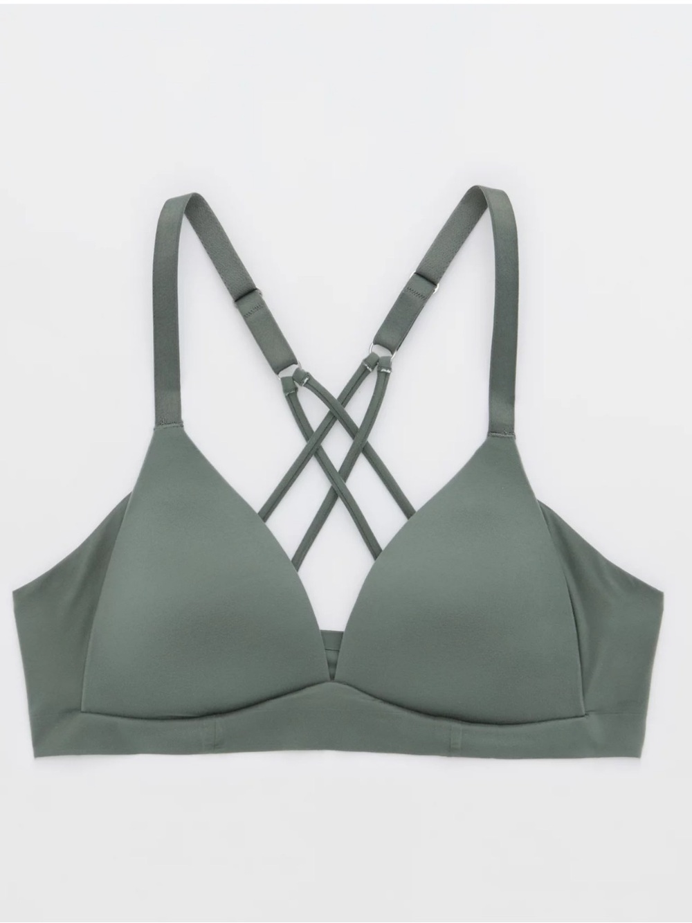 Aerie Sunnie Wireless Lightly Lined Strappy Bra | Size 34B